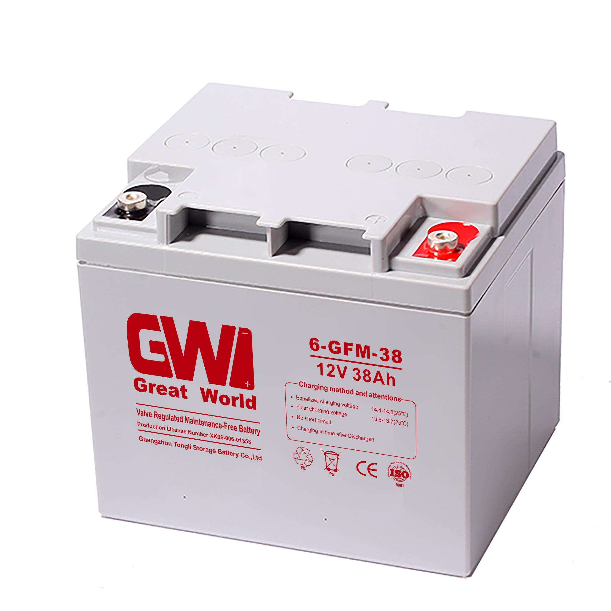 GW Brand Car Battery 12V 100Ah VRLA/UPS Batteries