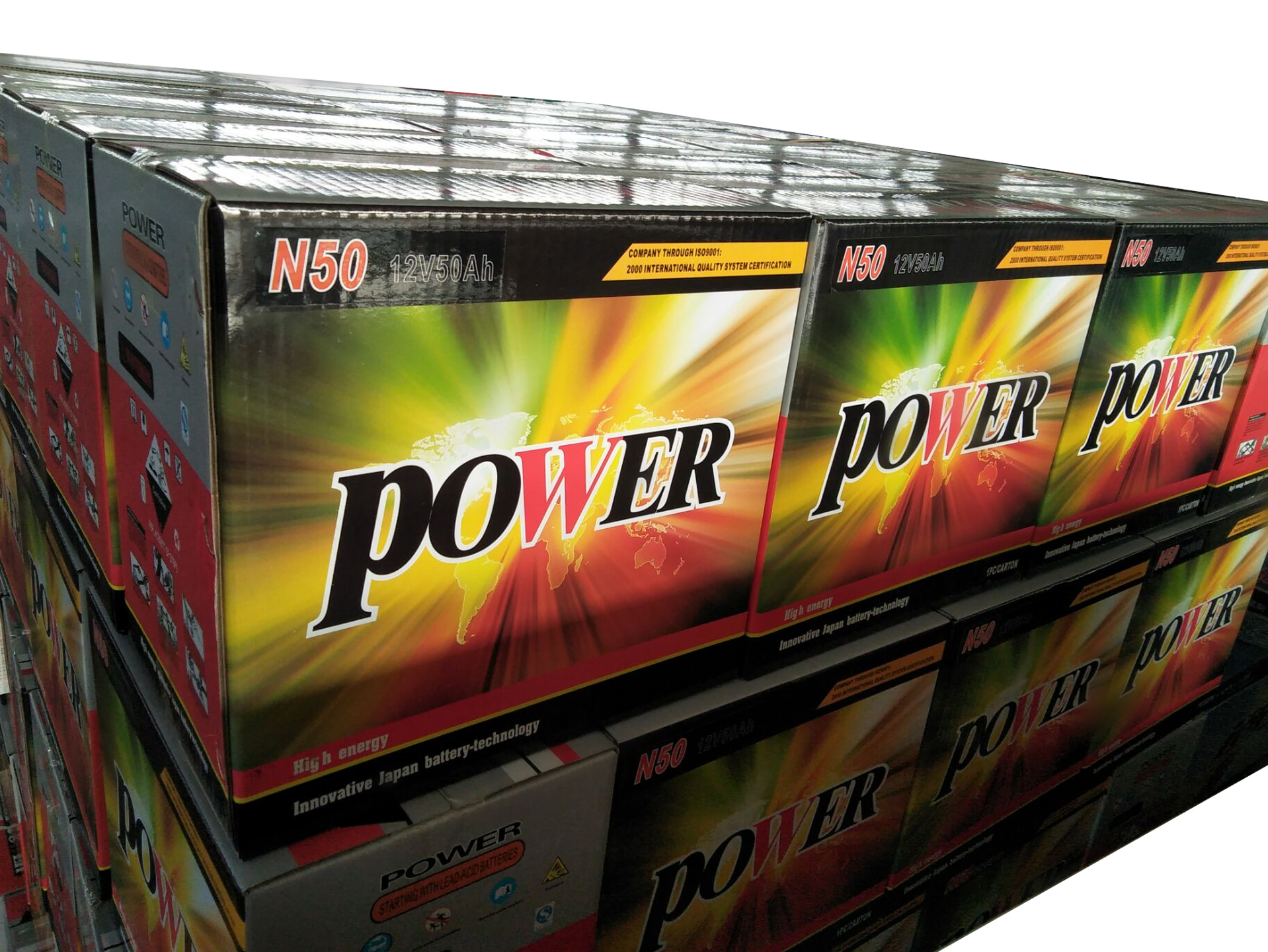 GW Brand Din 75 Car Battery 12V 75Ah Lead-acid Maintenance Free Auto Battery