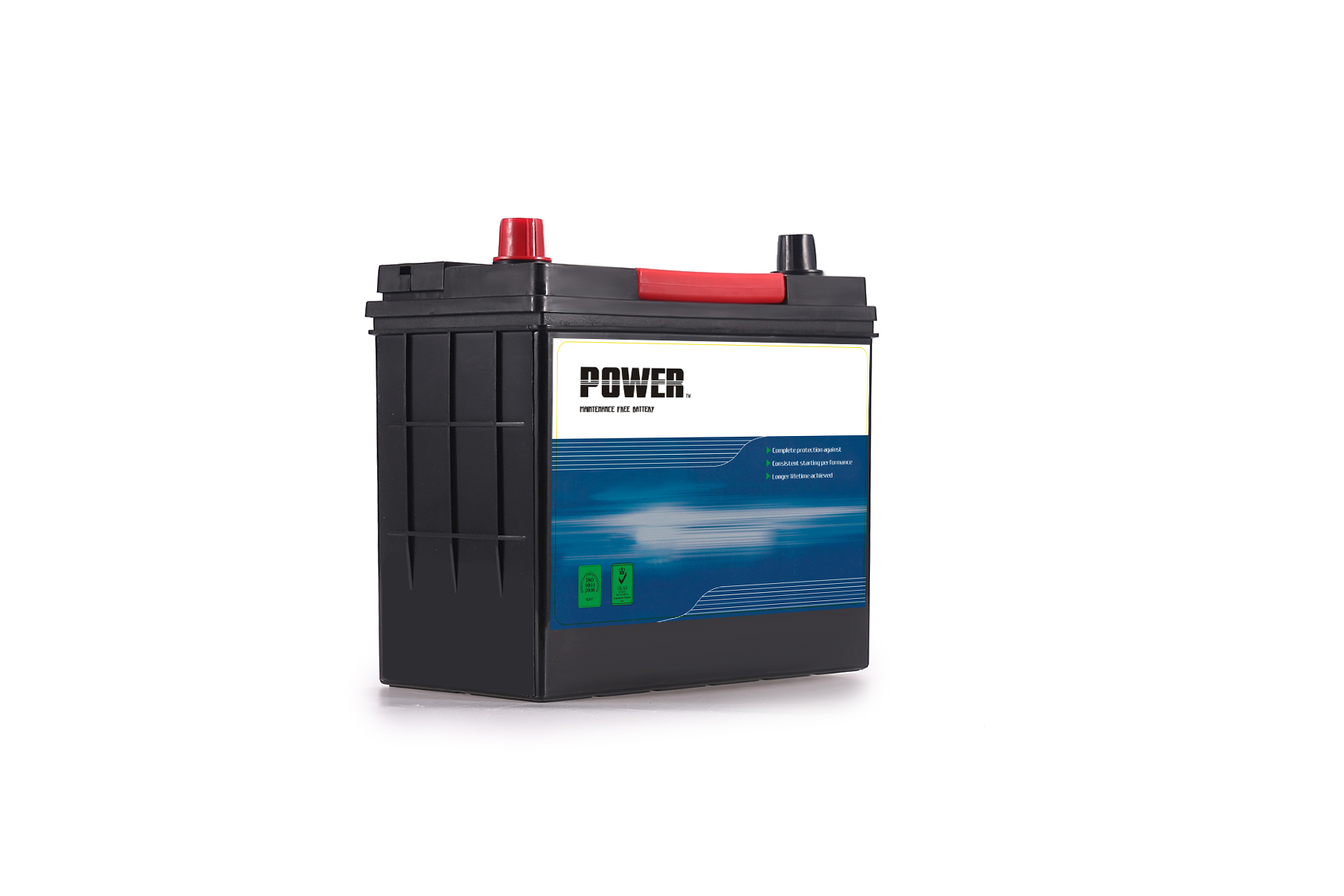 POWER Brand Car Battery 12V 45Ah Maintenance Free Starter Stop Battery