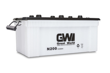 GW Brand 12V 200Ah JIS Car Battery N200 Dry Charged auto starter lead acid Battery
